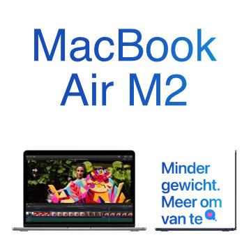 De nieuwe MacBook Air 13-inch M2 - nu bij Upgreatest