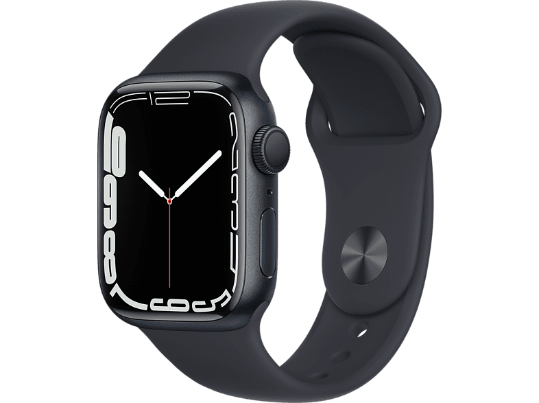 Apple Watch Series 7 GPS, 45mm Middernacht Aluminium Case with Middernacht  Sport Band - Upgreatest