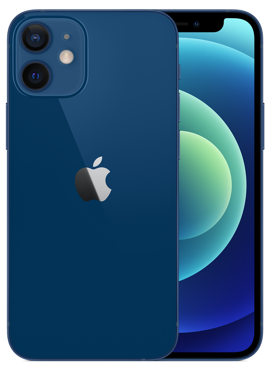 iPhone 12 mini: 64 GB - Blauw (Nieuw)