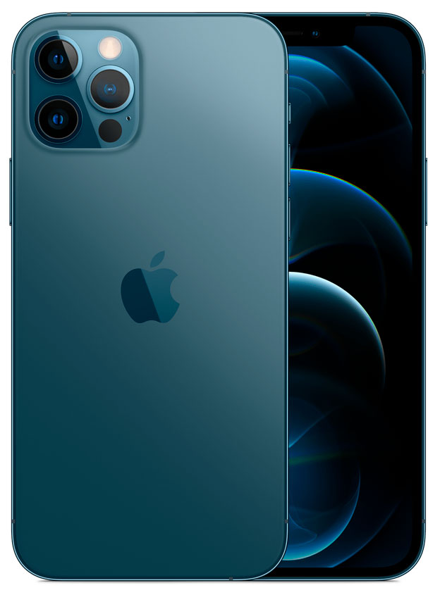 iPhone 12 Pro: 512 GB - Oceaanblauw (Nieuw)
