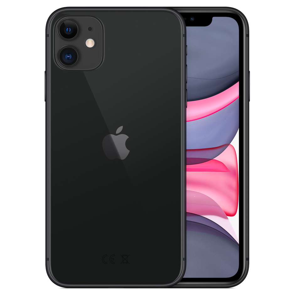 iPhone 11 - 64 GB - Zwart (Nieuw)