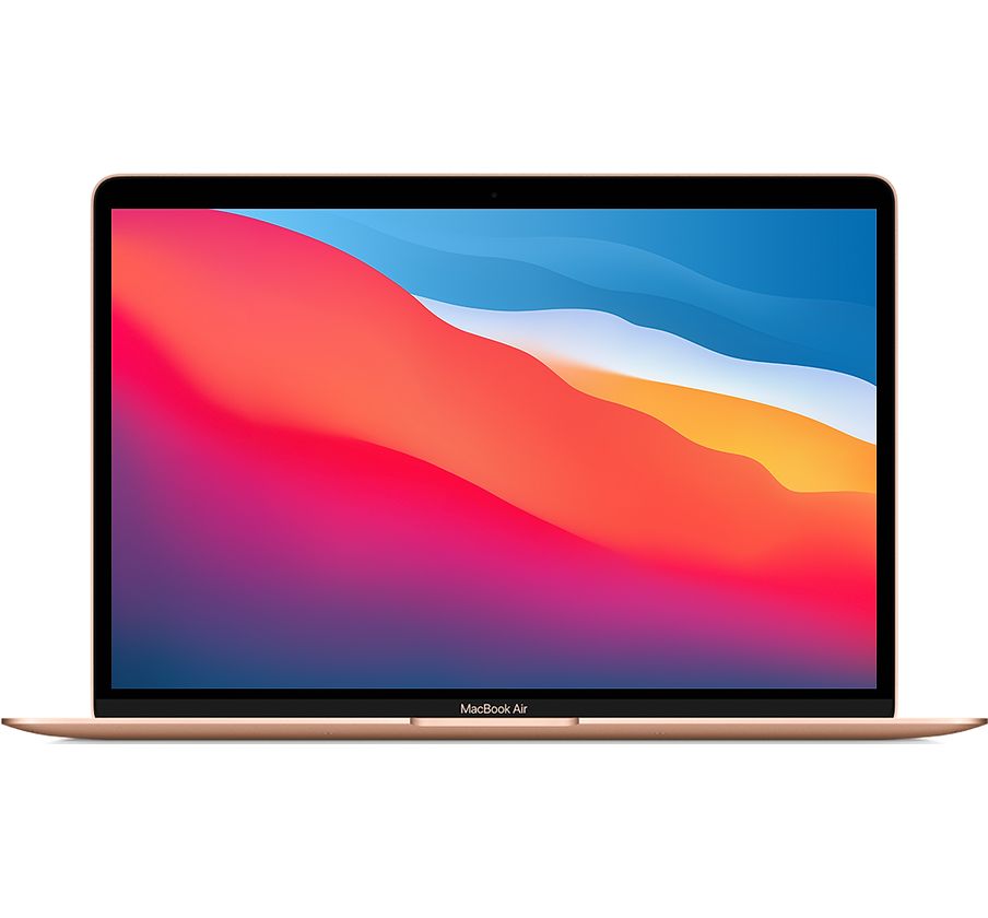 13-inch MacBook Air - Goud - Apple M1‑chip met 8‑core CPU en 8‑core GPU - 8 GB RAM - 500 GB opslag - Twee (USB‑C) Thunde...