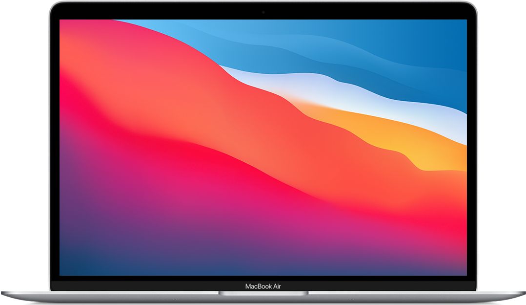 13-inch MacBook Air - Zilver - Apple M1‑chip met 8‑core CPU en 8‑core GPU - 8 GB RAM - 500 GB opslag - Twee (USB‑C) Thun...